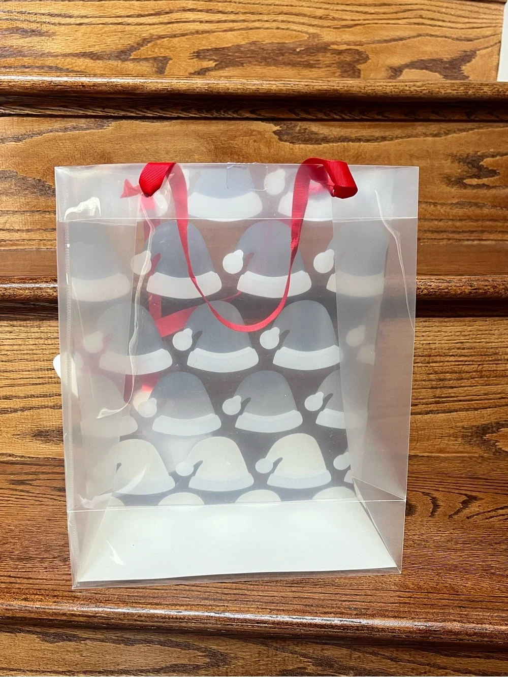5 African American Santa Themed Holiday Christmas Gift Bags